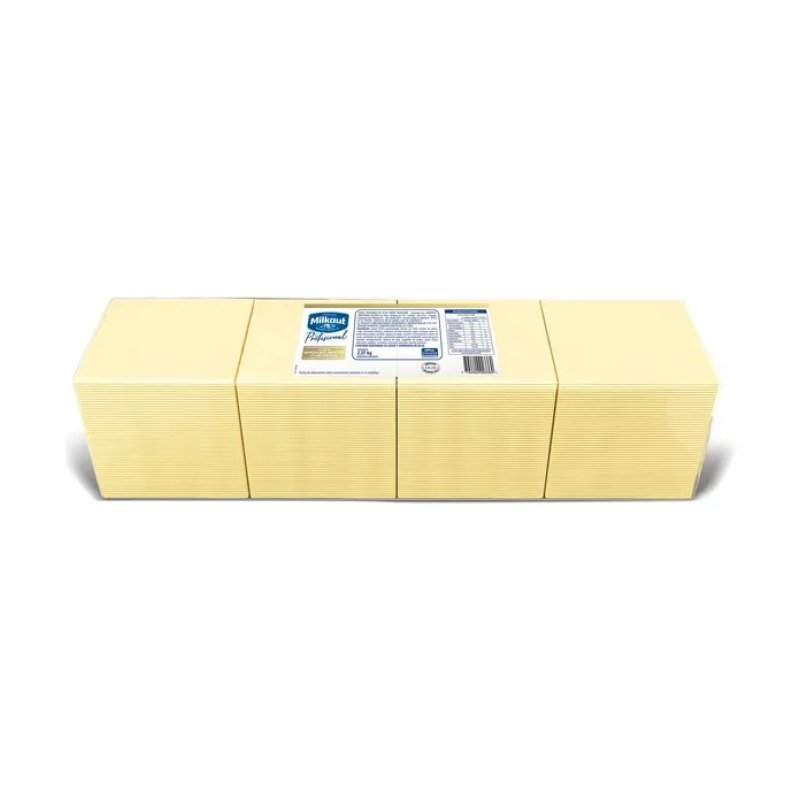 Queso Cheddar en Barra Feteado MILKAUTX2.37KG(2752)
