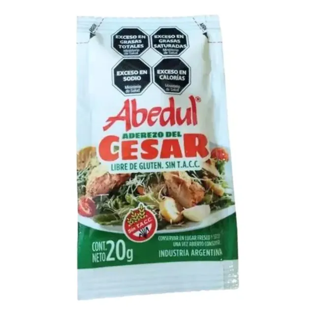 Aderezo Caesar Ind. Abedul 108u x 20cc