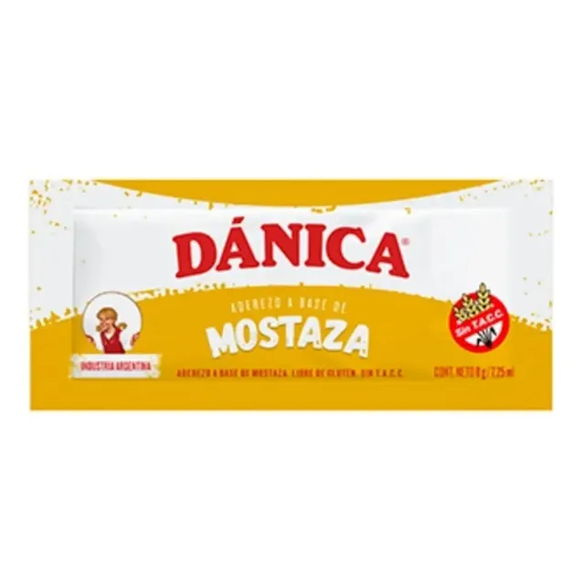 Mostaza Danica Individual 192 x 8 cc