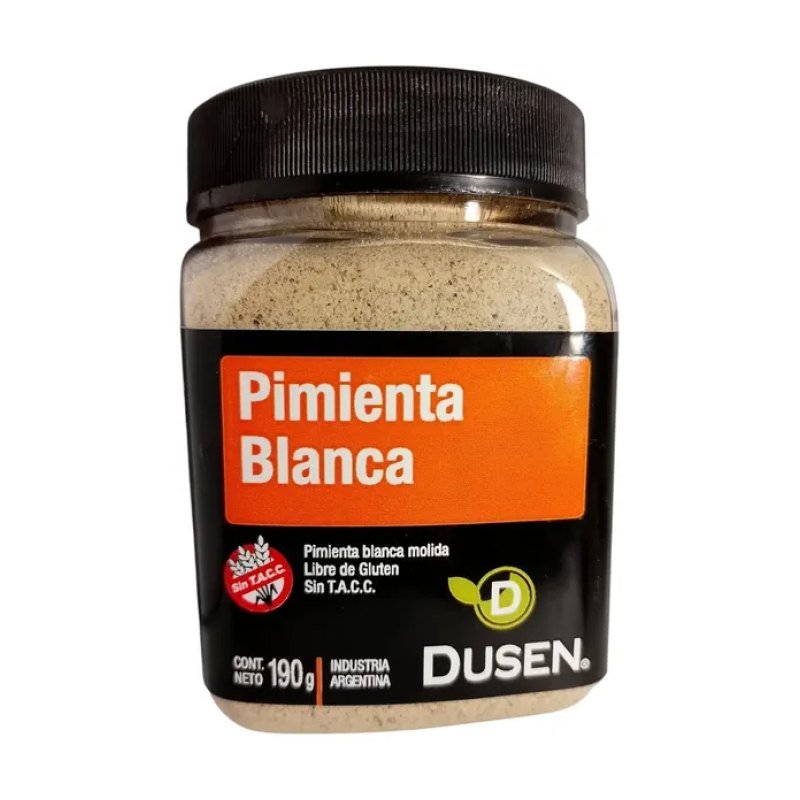 Pimienta Blanca Molida x 1 kg Dusen