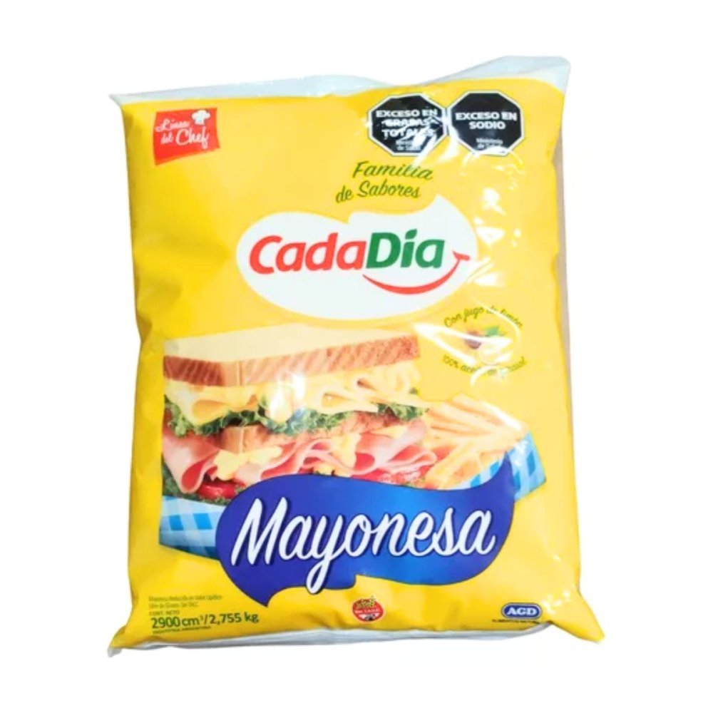 Mayonesa Cada Dia x 2.900 kg
