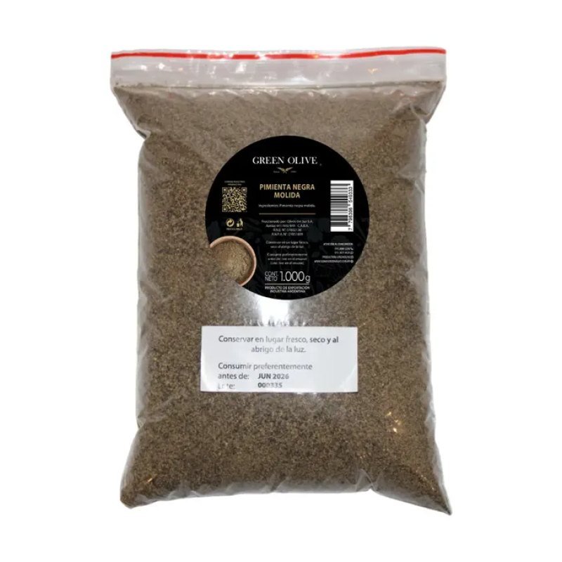 Pimienta Negra Molida x 1 kg Conalia