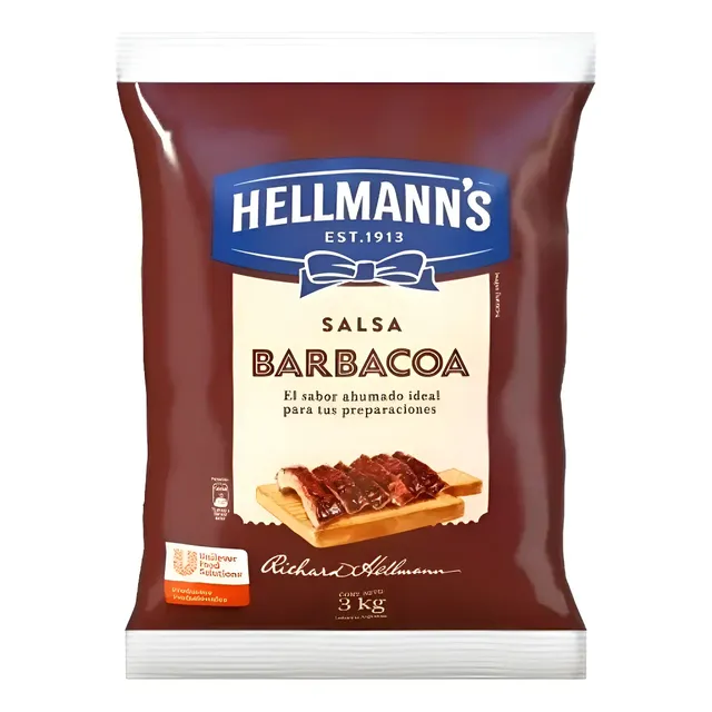 Salsa Barbacoa Hellmans x 3 kg