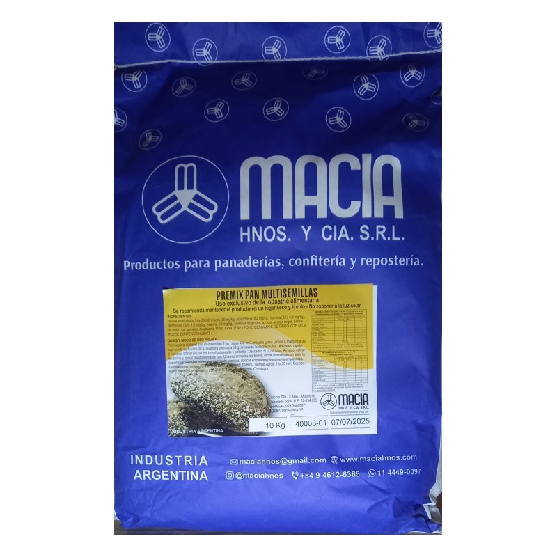 Premix Multisemillas Top Baker x 10 kg