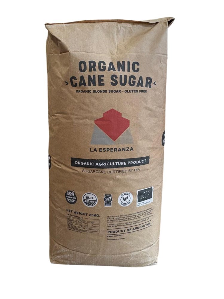 Azucar Organico x 25 kg La Esperanza