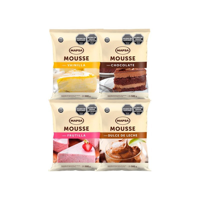 Mousse de Chocolate 6970 Mapsa x 500 g