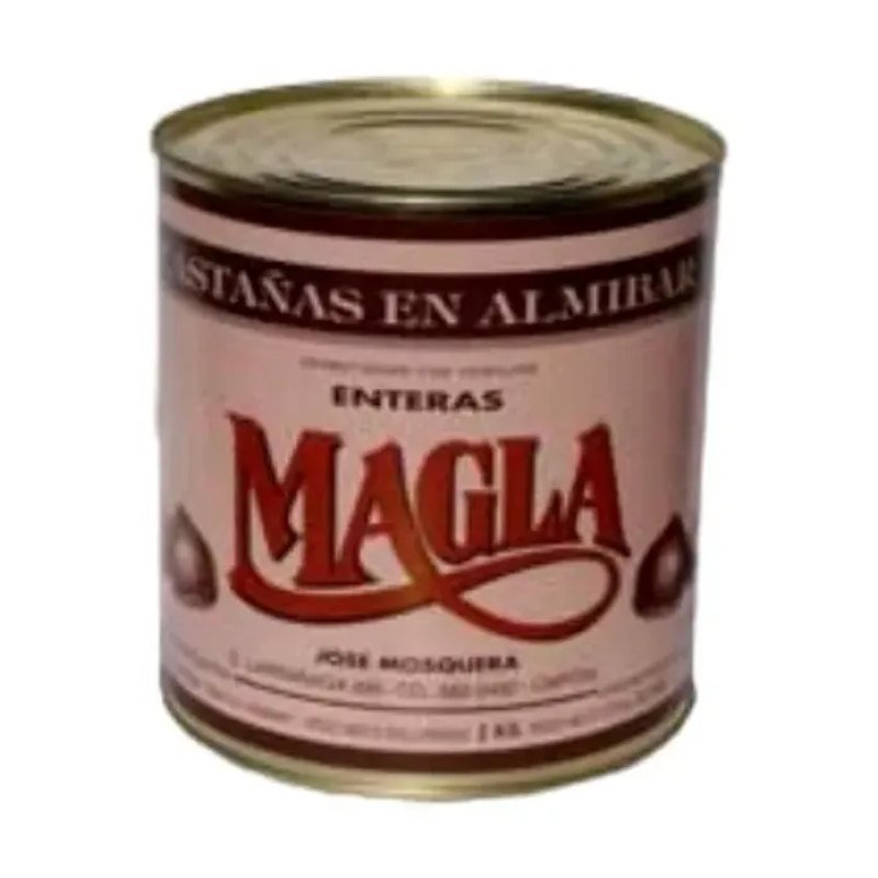 Castañas en Almibar Trozos Magla x 3.2 kg