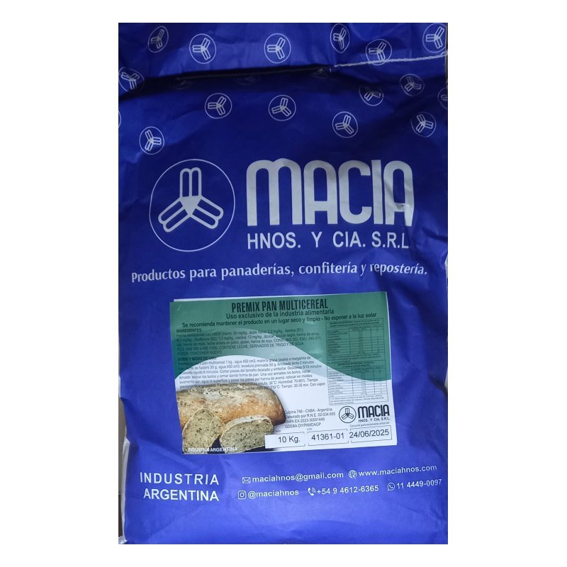 Premix Multicereal Top Baker x 10 kg