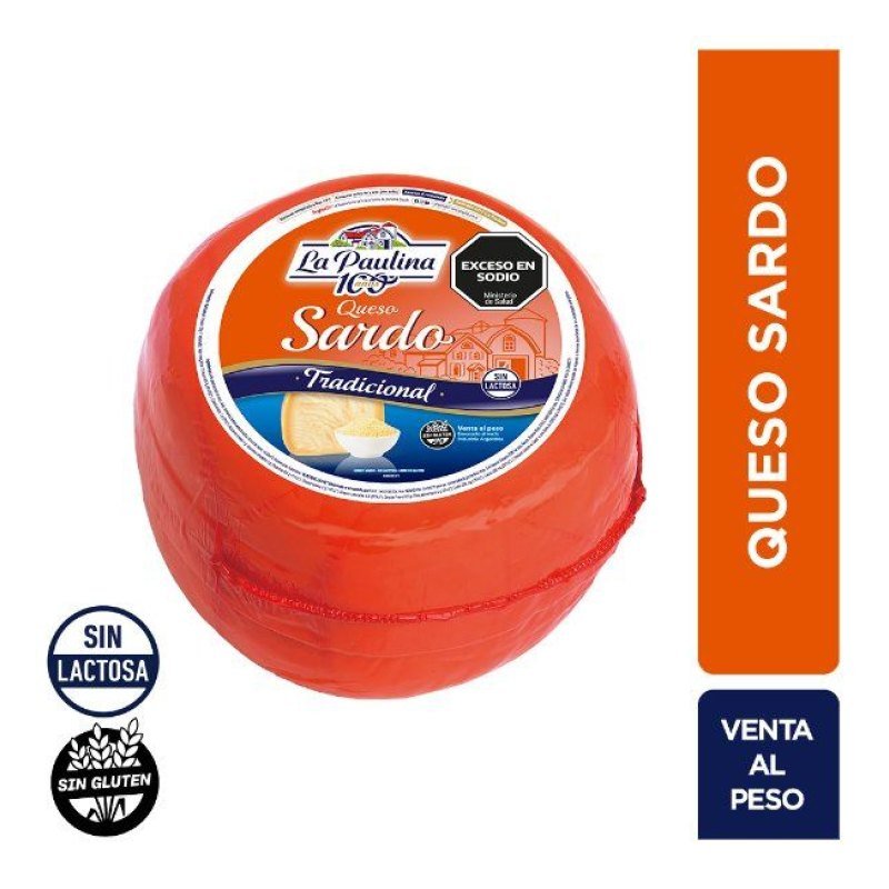Queso Sardo Paulina x kg