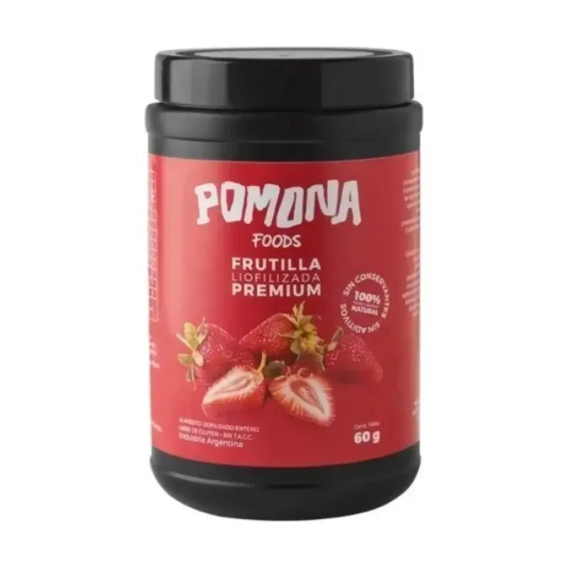 Frutilla Liofilizada x 60 g Pomona