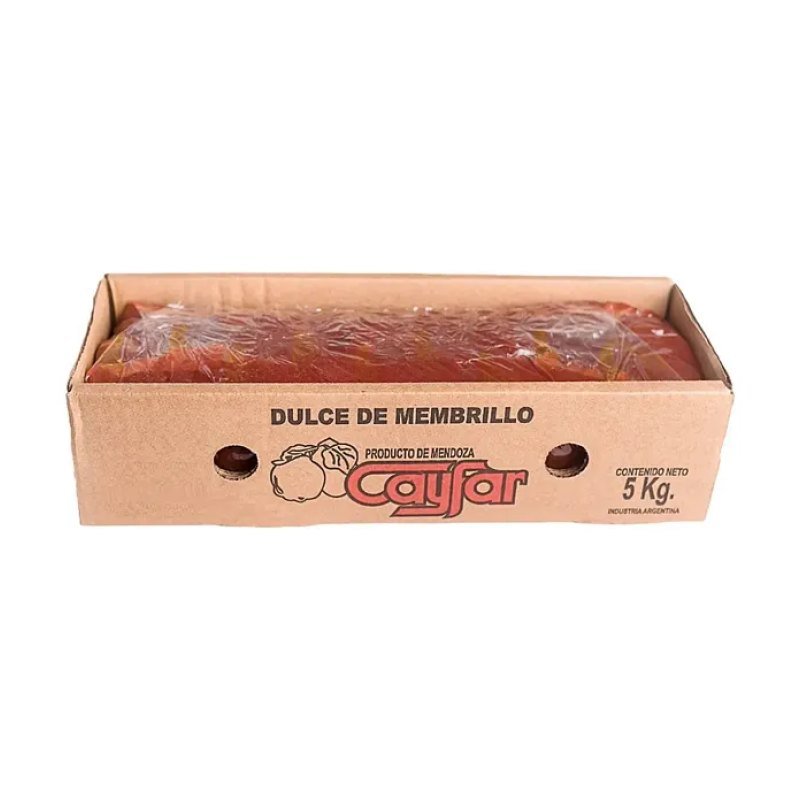 Dulce Membrillo Cajon Cayfar x 5 kg