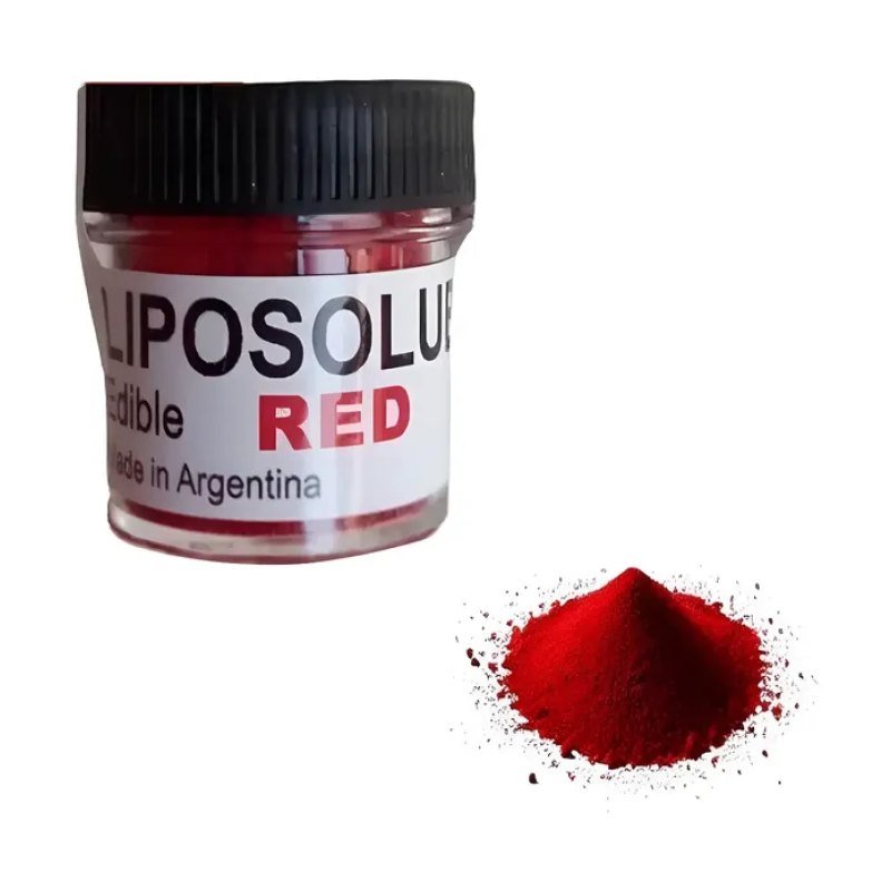 Colorante en Polvo Rojo x 250 g Liposoluble