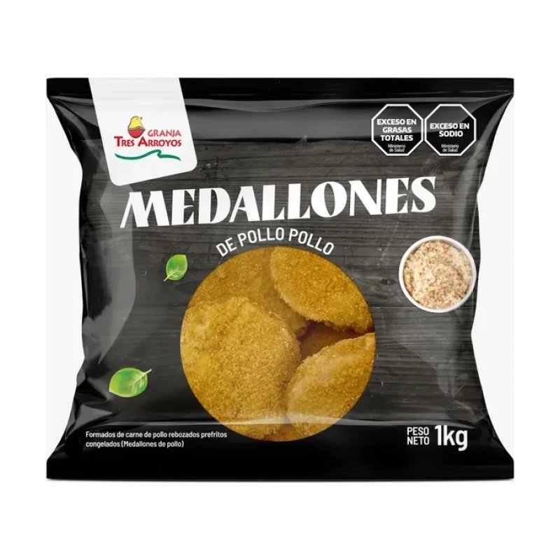 Medallones de Pollo x 1 kg Grangy´s