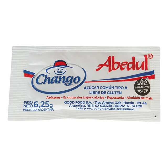 Azucar Abedul Individual 800 x 6.5 g