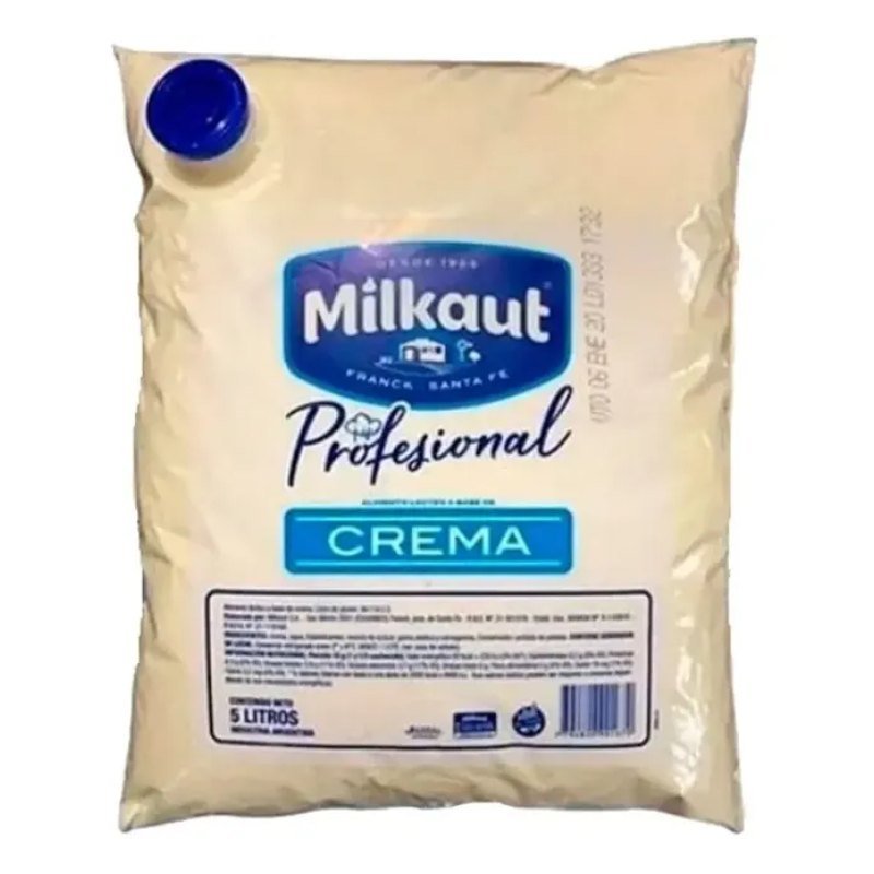 Crema Milkaut Sachet 39% x 5 L (2985)
