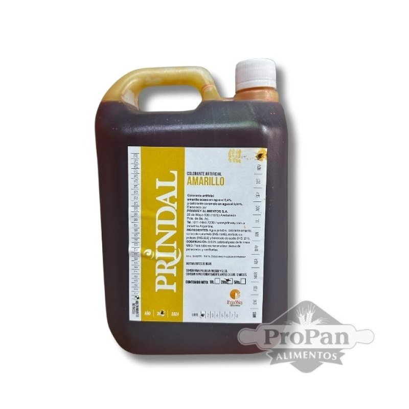 Colorante Amarillo Dewey x 2lt