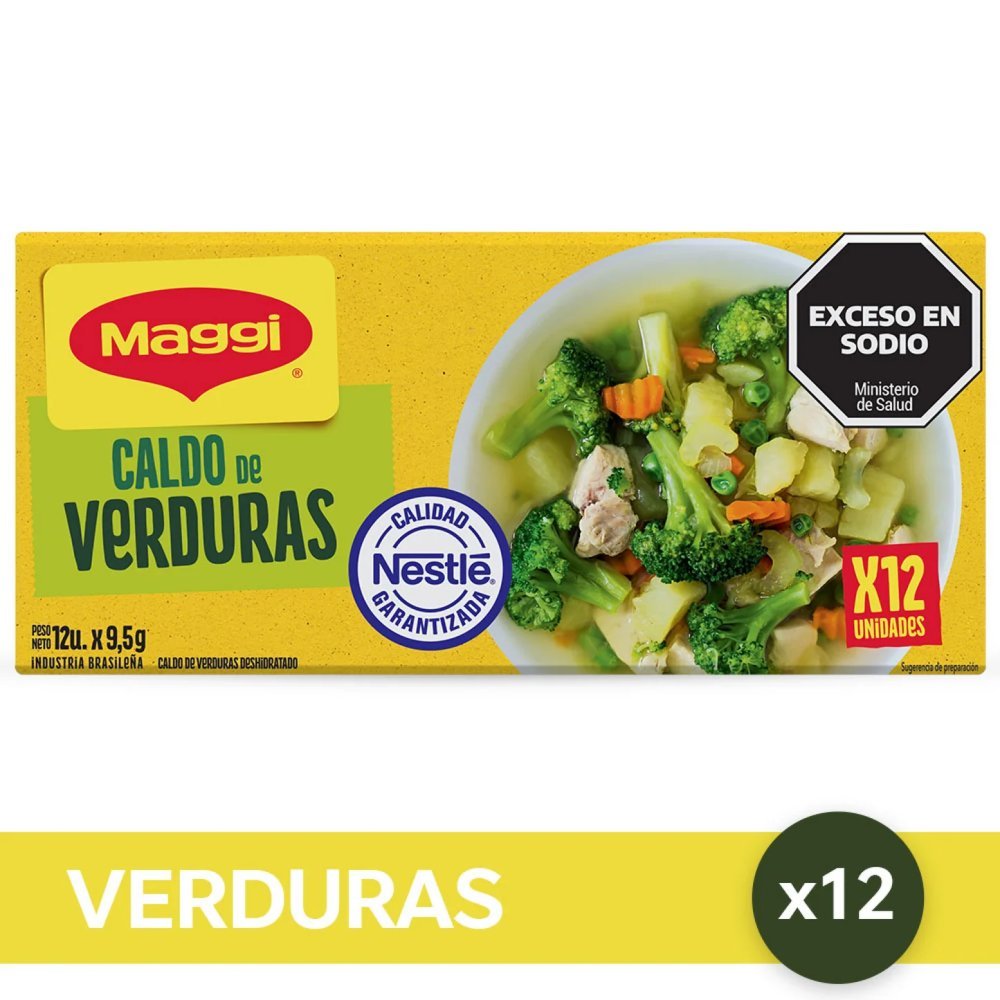 Caldo de Verduras Maggi 60 x 114g