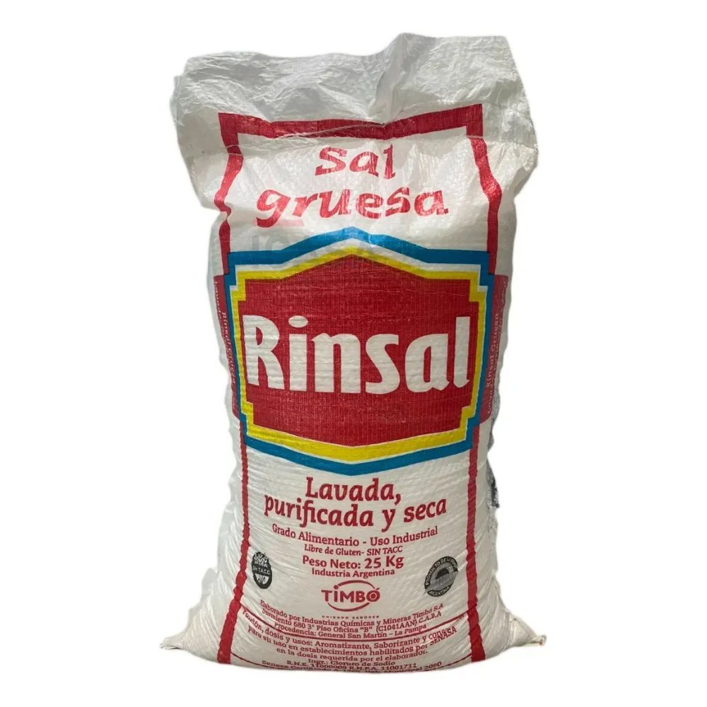 Sal Gruesa x 25kg Rinsal