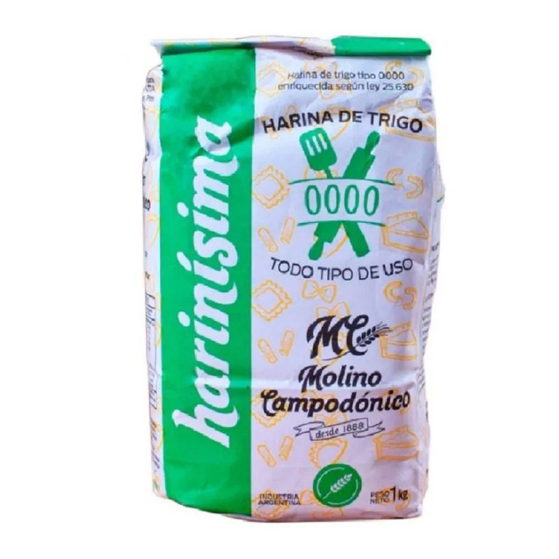Harina 0000 x 1 kg Harinisima