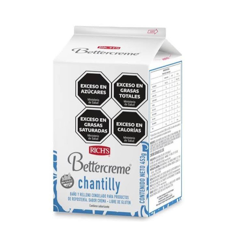 Bettercream Chantilly x 4 L Rich S