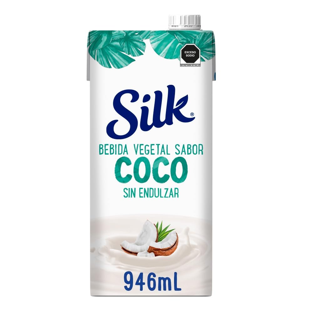 Bebida Coco Silk 12 x 1 L sin Azucar (9628-27)