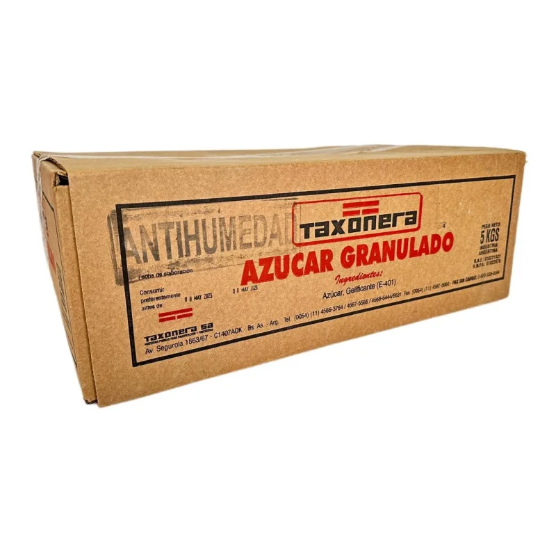 Azucar Granulado Taxonera x 5 kg