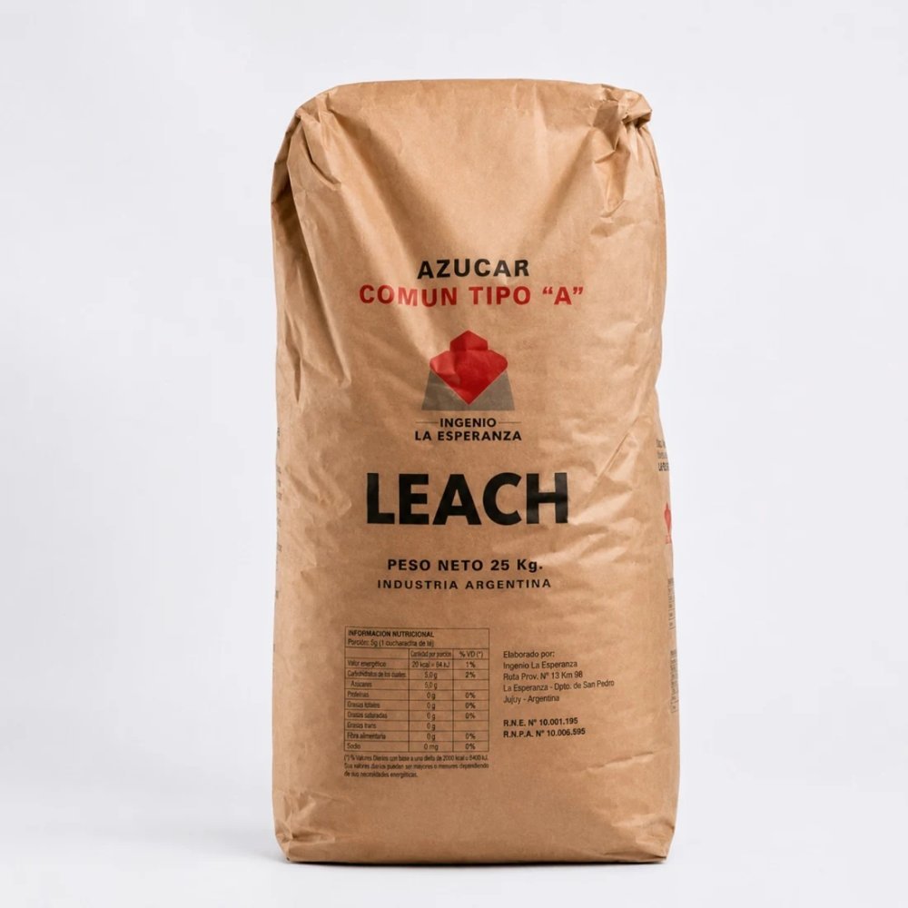 Azucar Comun Tipo a x 25 kg Leach