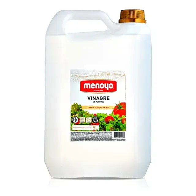 Vinagre de Alcohol Menoyo Bidon x 5 L