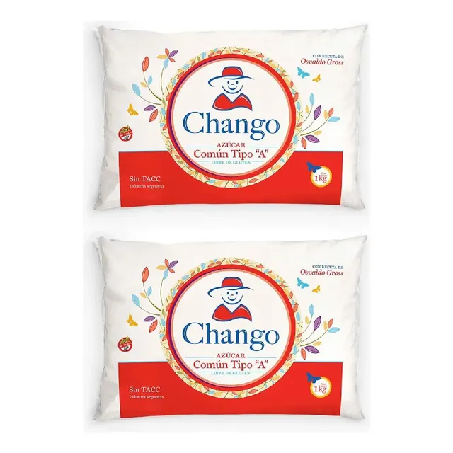 Azucar Comun Chango 10 x 1 kg