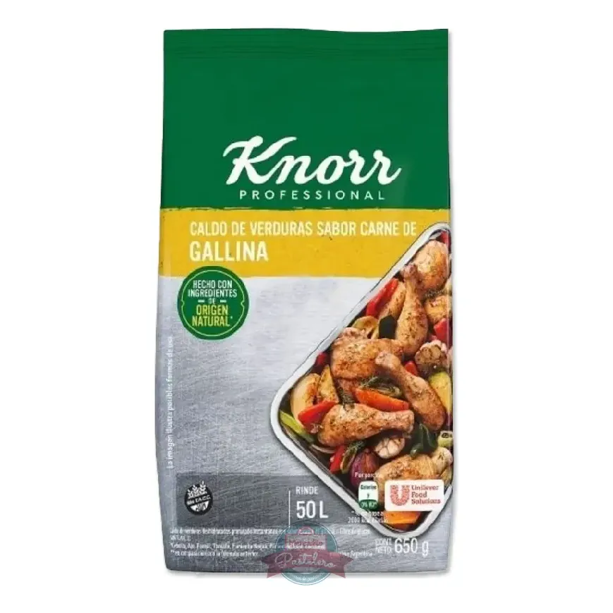 Caldo de Gallina Granulado Knorr Bol x 650 g