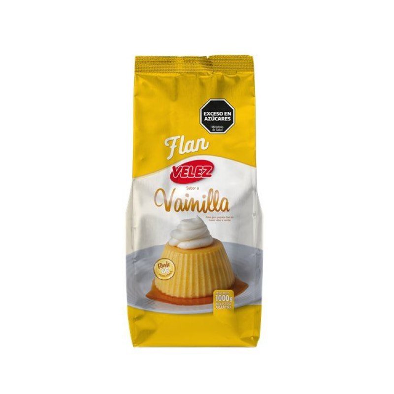 Flan de Vainilla x 1/2 KG.