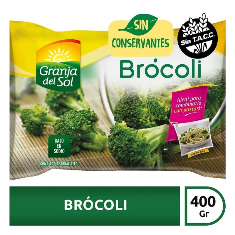 Brocoli Cong. Granja del Sol x 400 g