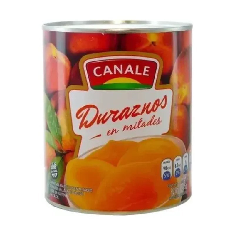Peras Caja 12 x 800 g Mitades Canale